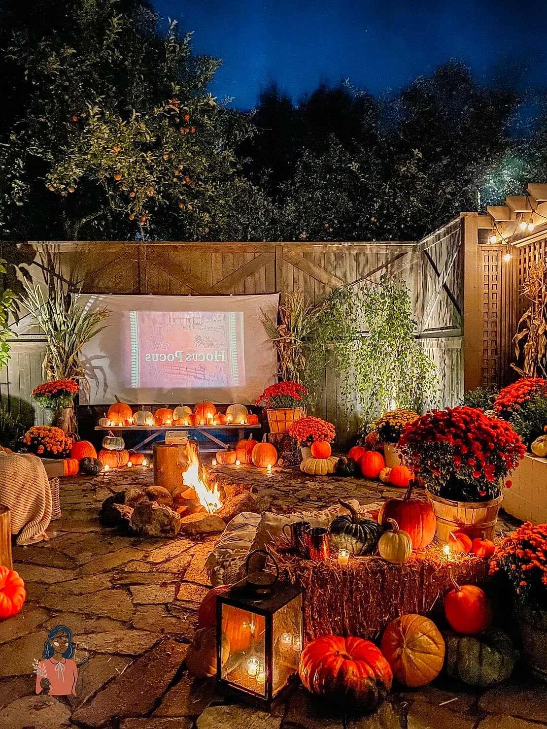 27 Adorable Fall Party Ideas That Are Absolutely Perfect 12 Fall Movie Night Party