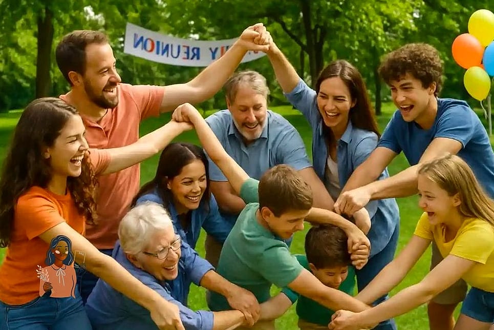 25 Family Reunion Games Everyone from Kids to Grandparents Will Love 6 Family Photo Challenge