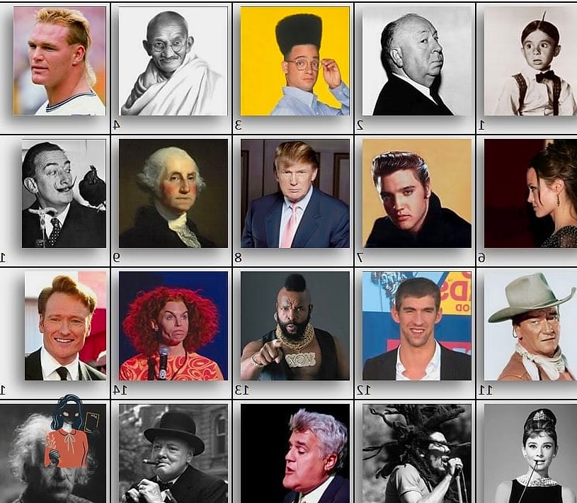 Famous Faces Trivia Game