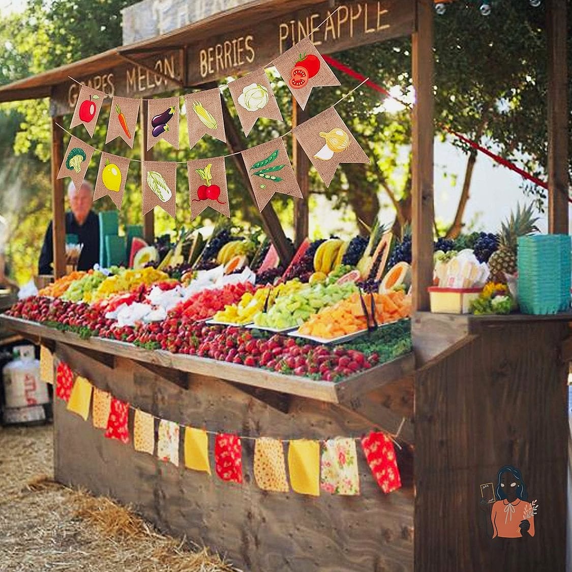 27 Stunning Farm Themed Birthday Party Everyone Will Be Talking About 12 11. Farm Stand Snack Bar