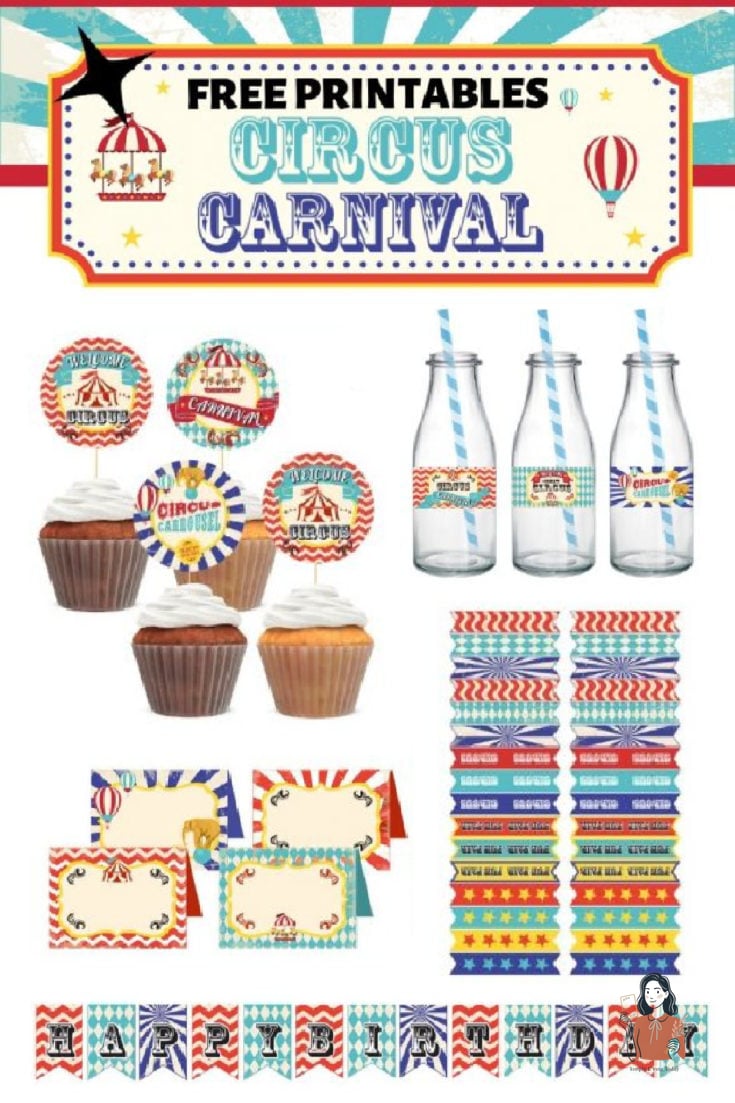 FREE Circus Carnival Printables