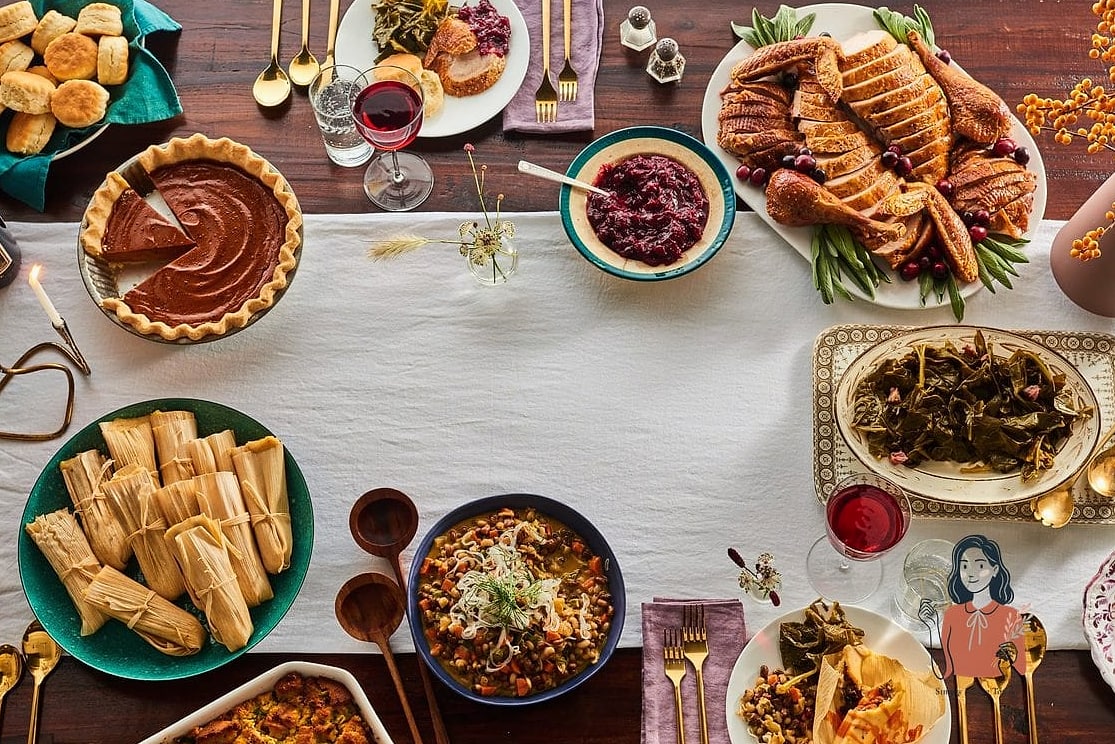 Friendsgiving Potluck With Recipe Cards