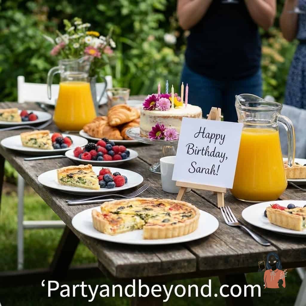 Garden Brunch Birthday Party