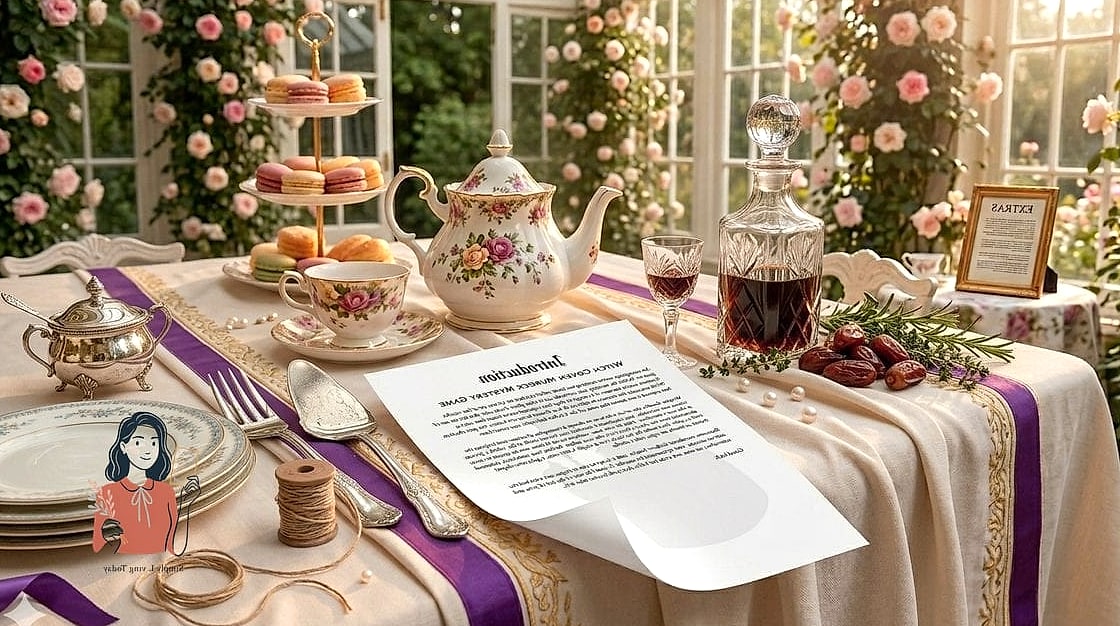 30 Adorable Murder Mystery Party That Are Absolutely Perfect 29 Garden Tea Mystery Party