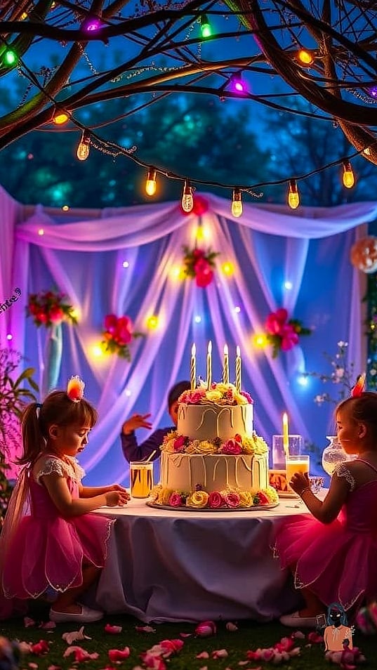 26 Creative Fairy Birthday Party Ideas to Make It Truly Memorable 18 Glow Fairy Night Party