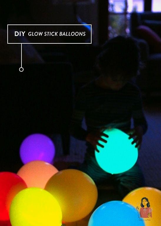 25 Clever Diy Balloon Decorations You Can Make This Weekend 19 Glow Stick Balloon Decorations