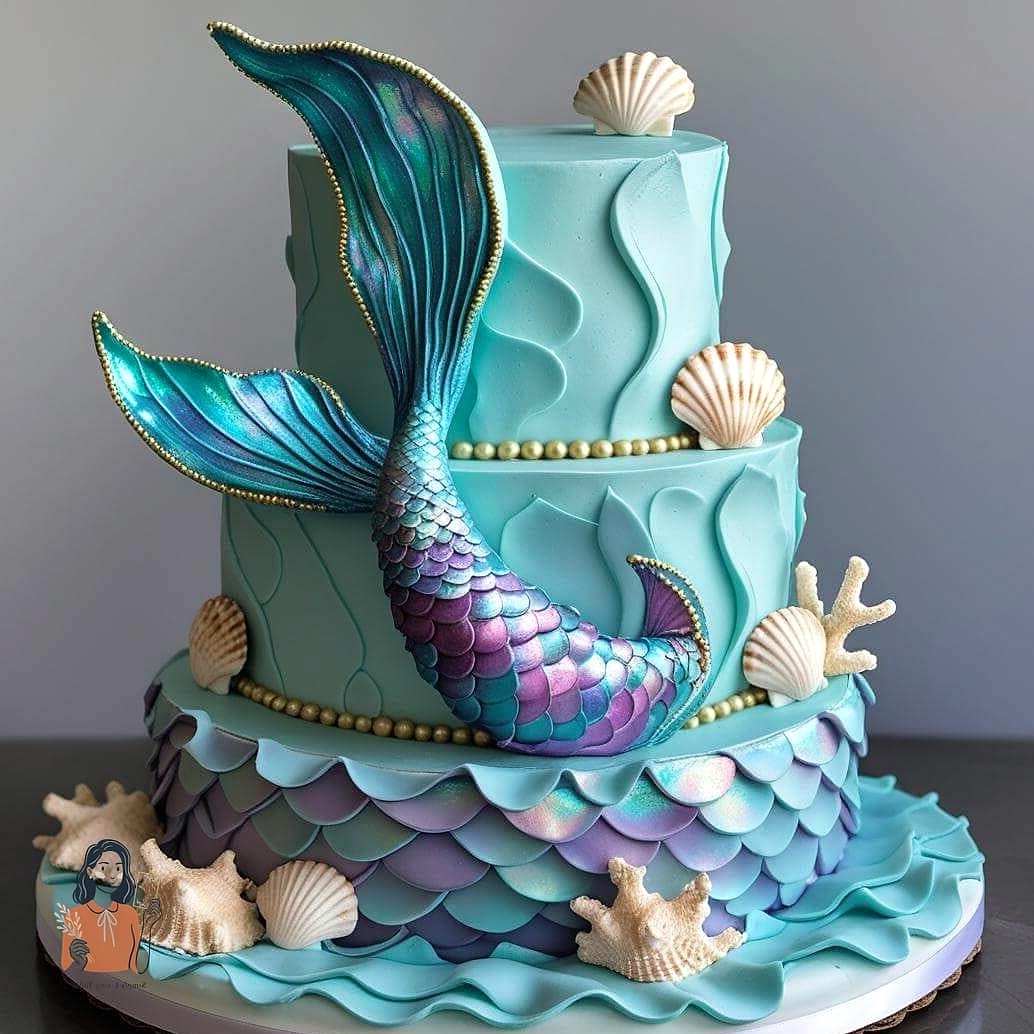 Gorgeous Mermaid Tail Balloon Garland