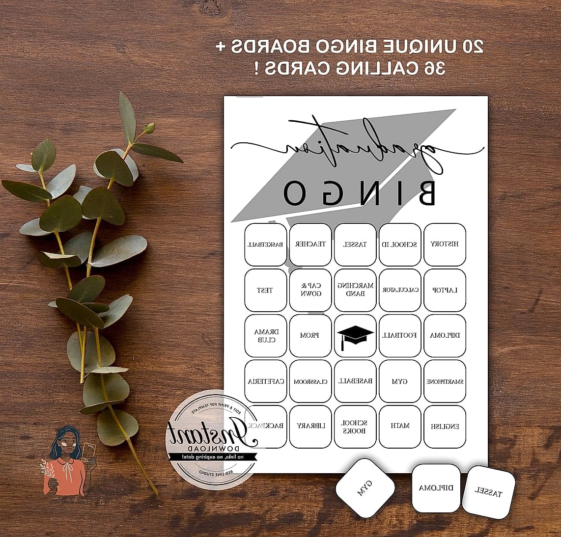 Graduation Bingo Game