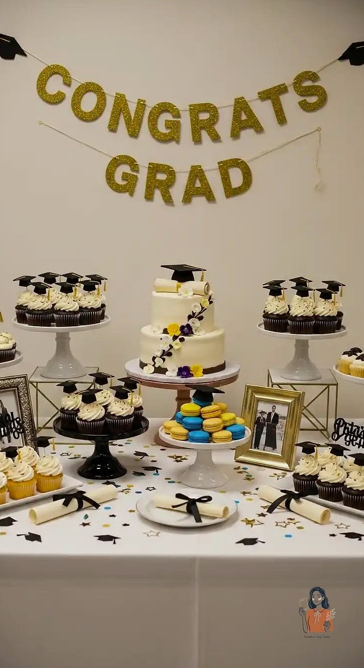 Graduation Dessert Table