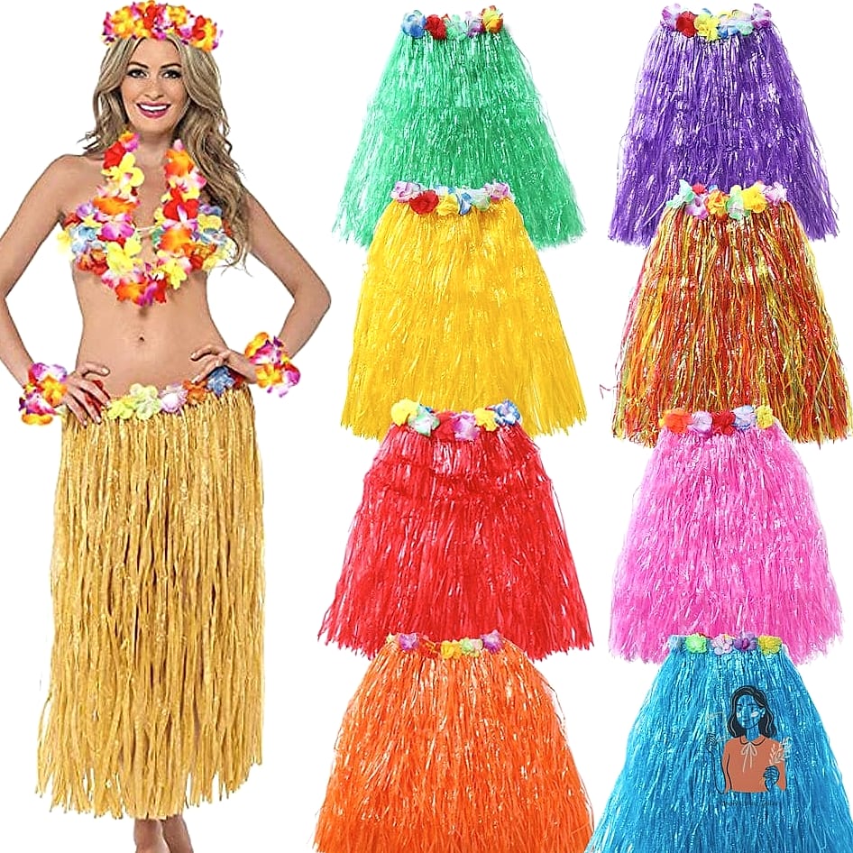 29 Unique Hawaiian Luau Party That Are Totally Pinterest-Worthy 17 Grass Skirt Dance Contest