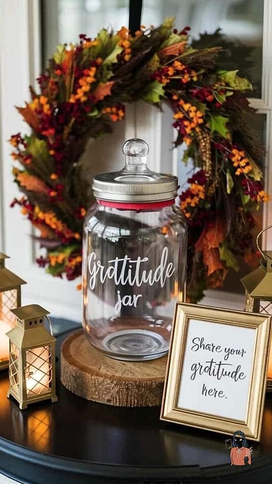 Gratitude Jar and Conversation Party