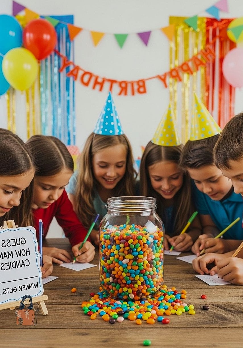 22 Unforgettable Birthday Party Games That Are Absolutely Perfect 21 Guess the Candy Count