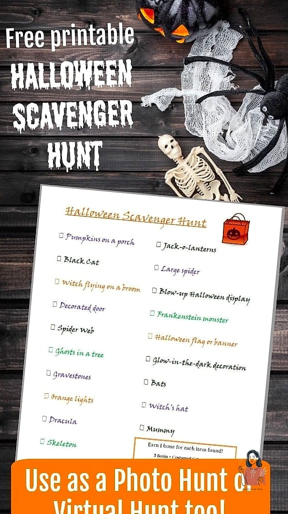 20 Fun Halloween Party Games Worth Stealing Right Now 18 Halloween Scavenger Hunt