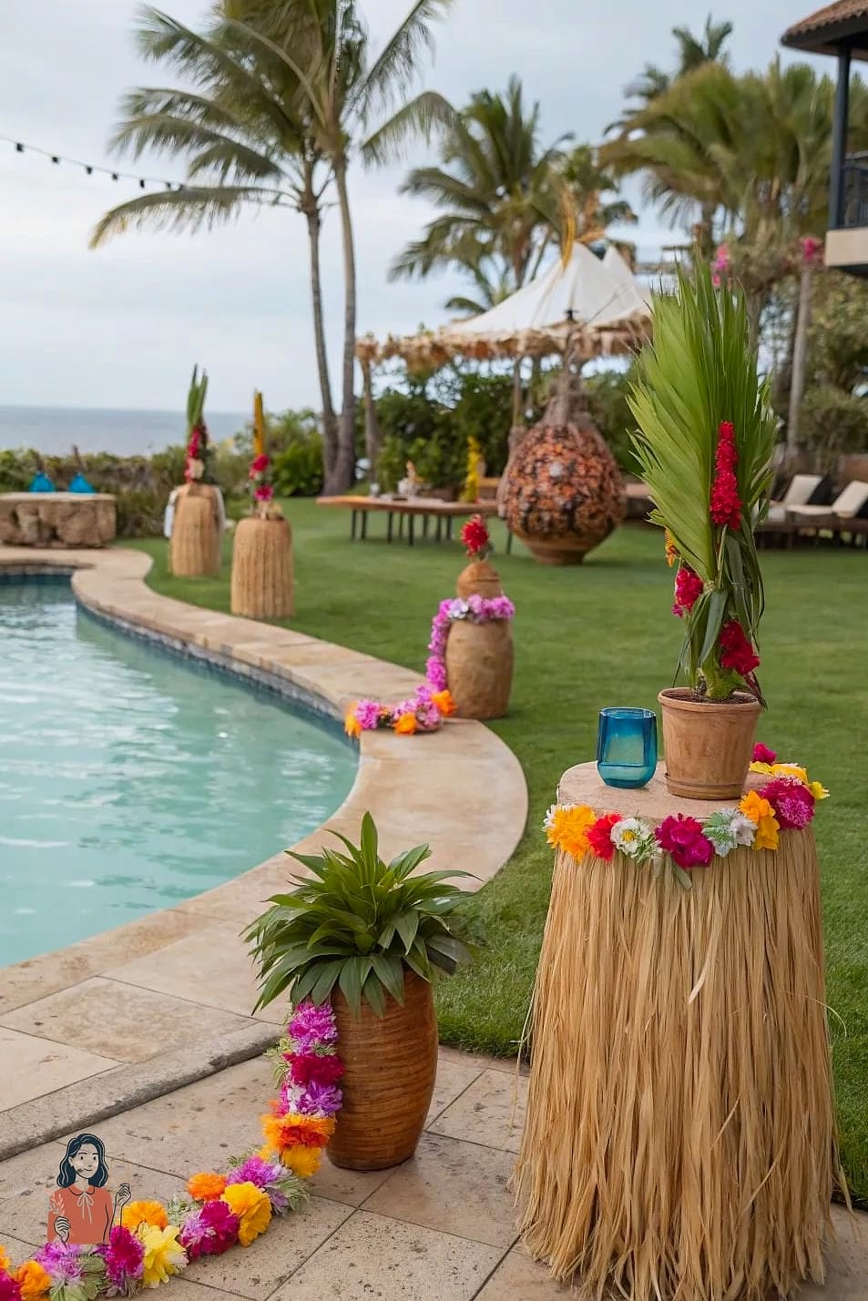 25 Incredible Pool Party Ideas Worth Stealing Right Now 14 Hawaiian Luau Celebration
