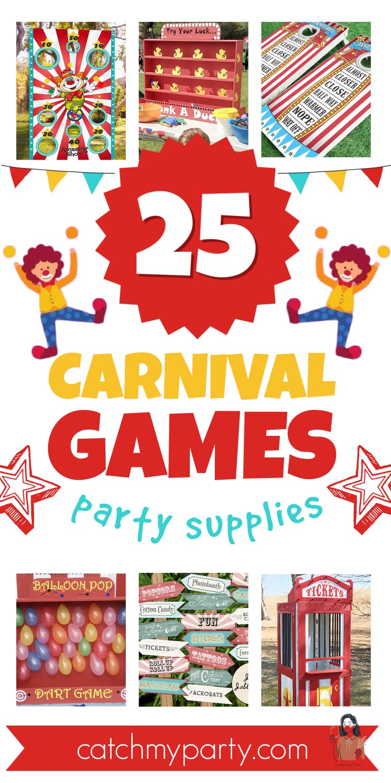 Here Are Some More Circus/Carnival Party Posts You'll Enjoy!