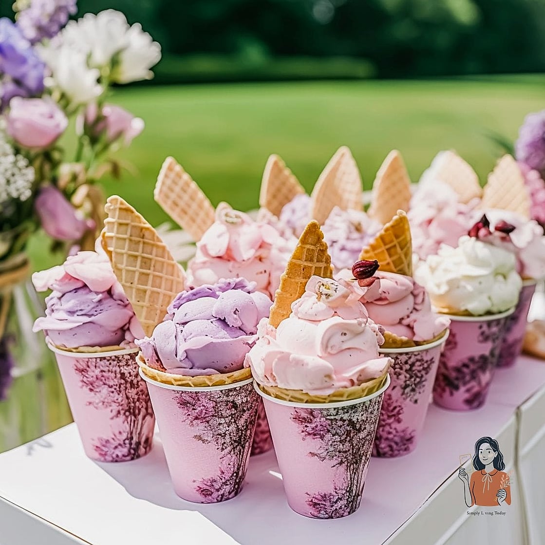 Ice Cream Social Garden Party