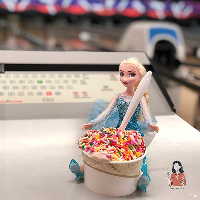 Ice Cream Scoop Bowling Party