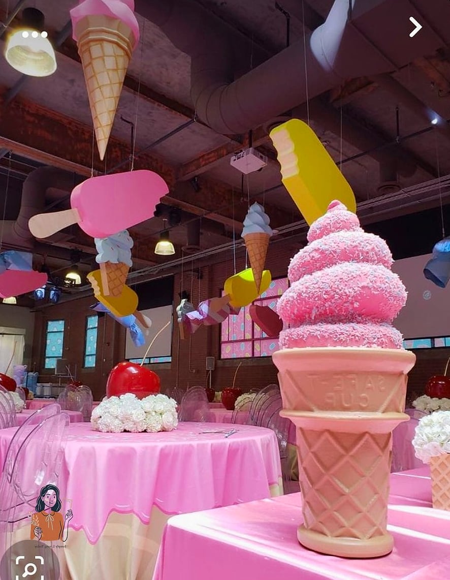 25 Incredible Pool Party Ideas Worth Stealing Right Now 11 Ice Cream Sundae Bar