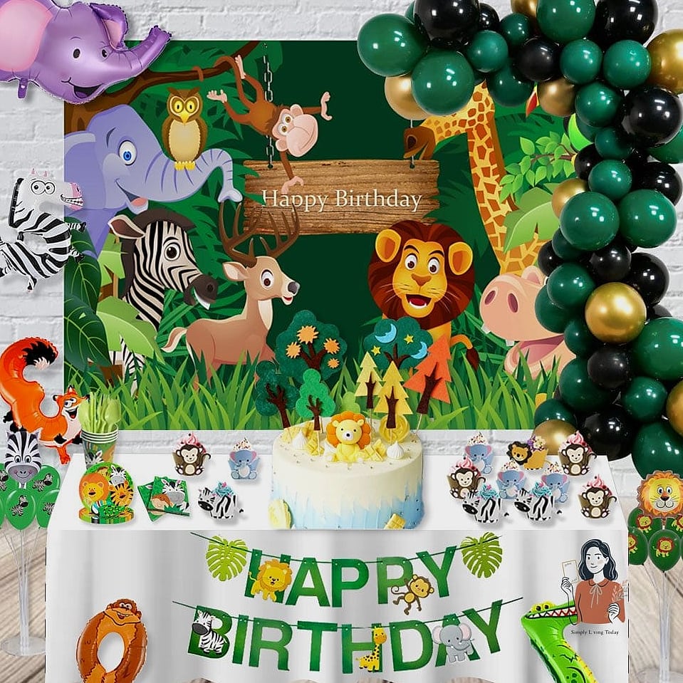 Jungle Animal Cookie Decorating