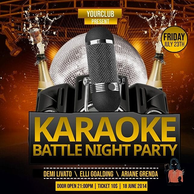 28 Unique Karaoke Party Ideas That Are Totally Pinterest-Worthy 6 5. Karaoke Battle Tournament
