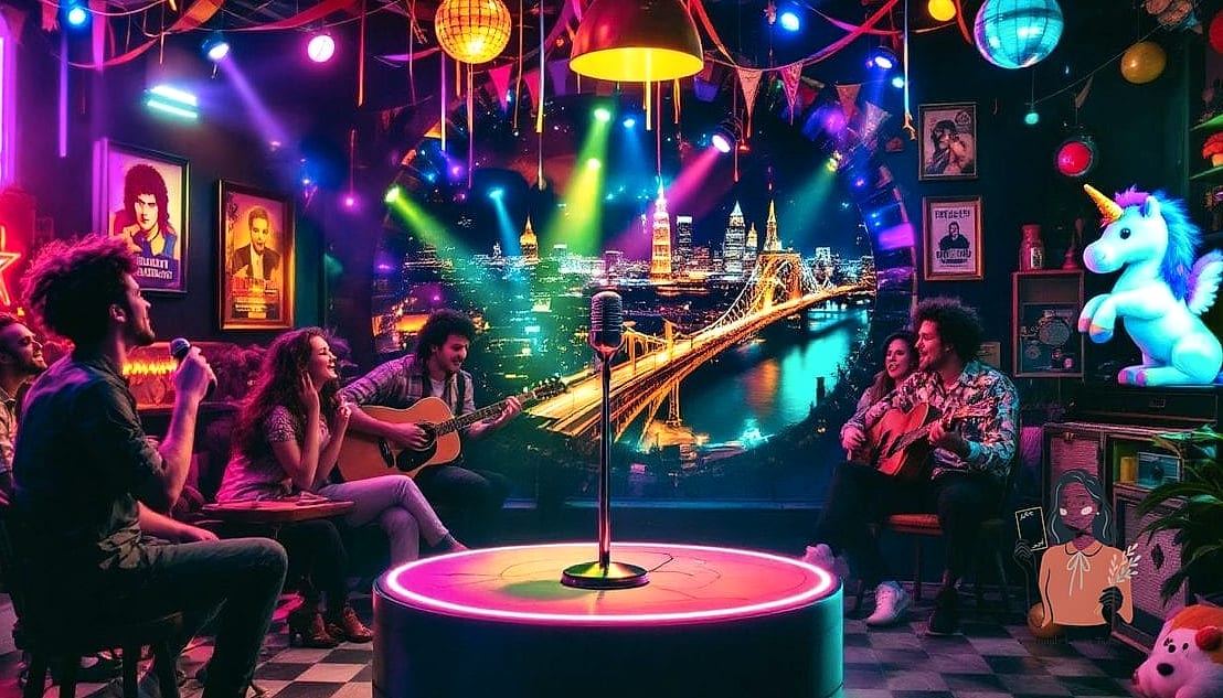 28 Unique Karaoke Party Ideas That Are Totally Pinterest-Worthy 9 8. Karaoke Game Show Night