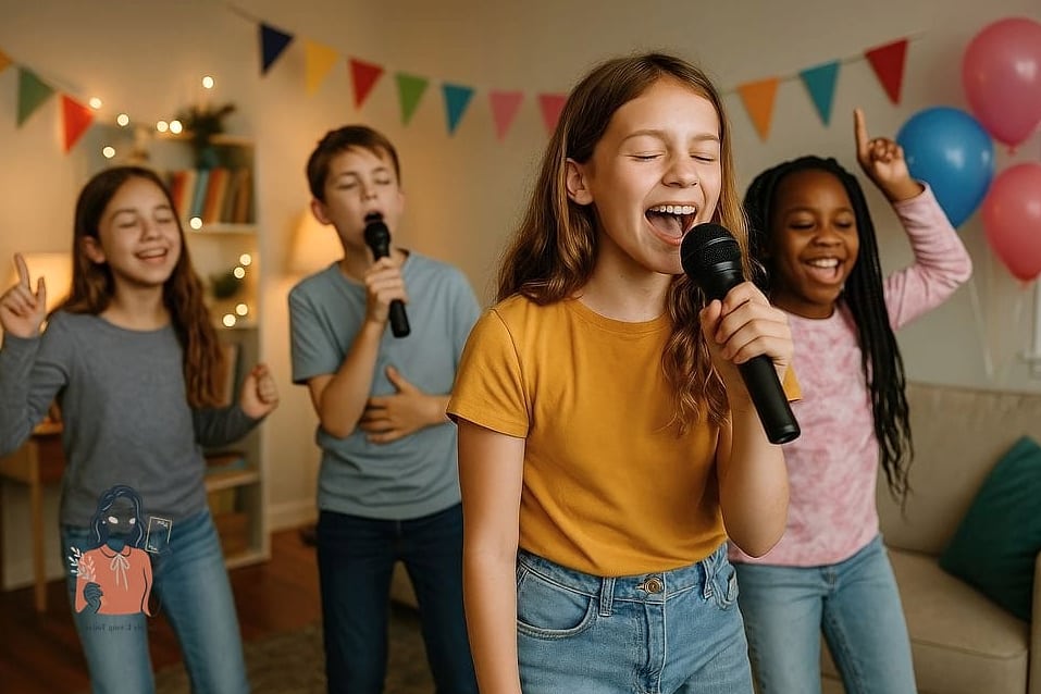 28 Unique Karaoke Party Ideas That Are Totally Pinterest-Worthy 16 15. Kids’ Karaoke Talent Show