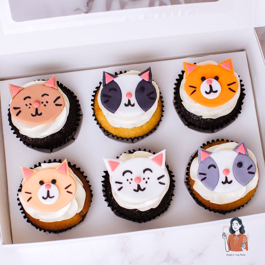 29 Adorable Cat Themed Birthday Party That Are Totally Pinterest-Worthy 12 Kitty Cupcake Decorating Station