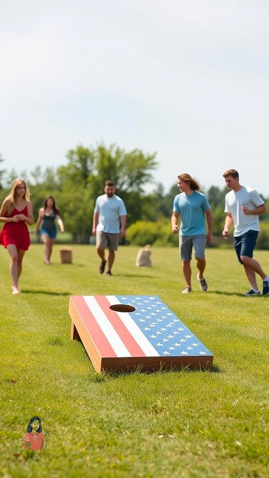 27 Stunning 4Th Of July Party Ideas to Make It Truly Memorable 11 Lawn Games Station