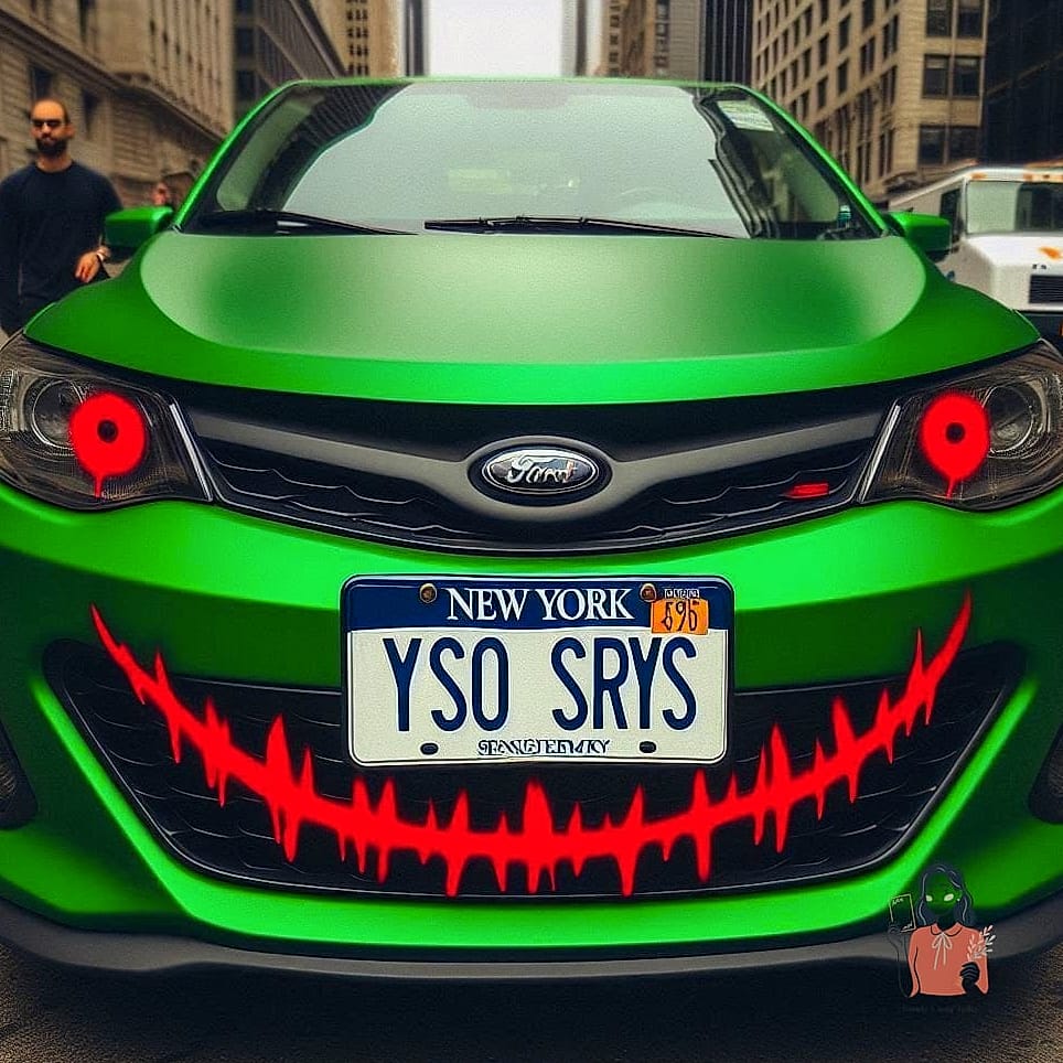 License Plate Guessing Game
