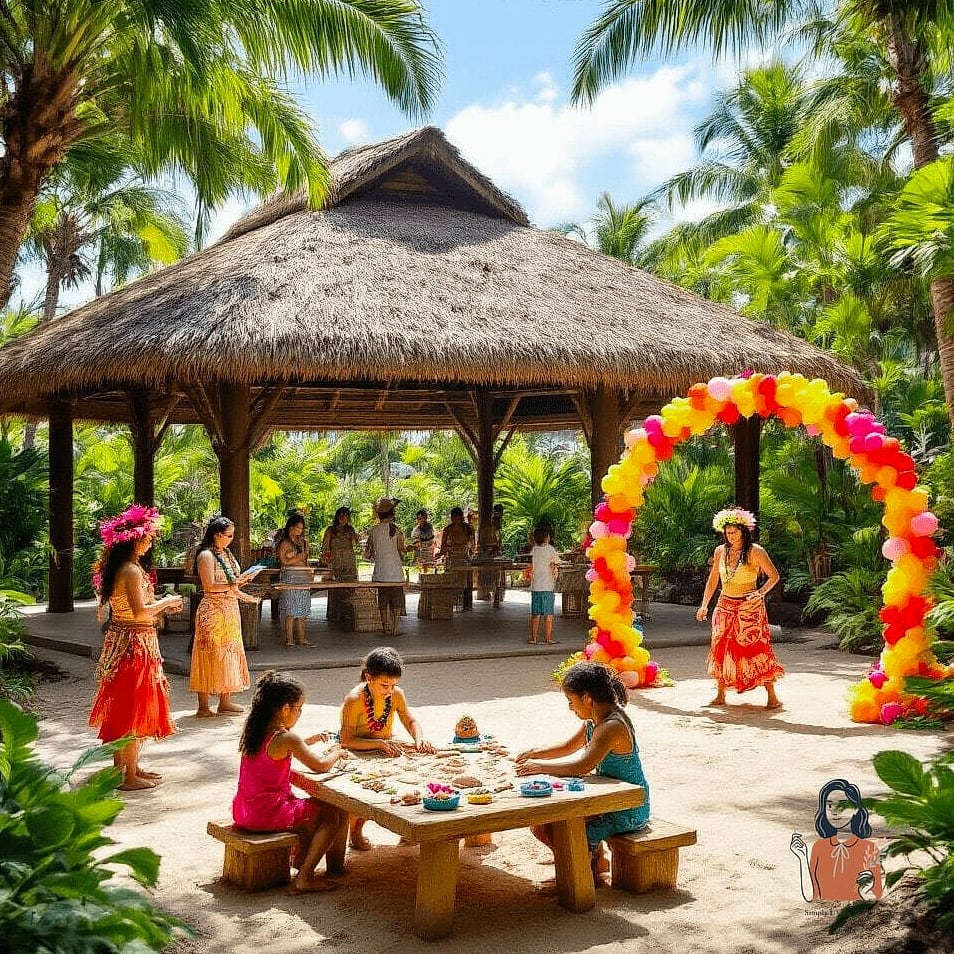 29 Unique Hawaiian Luau Party That Are Totally Pinterest-Worthy 14 Limbo Under the Palm Trees