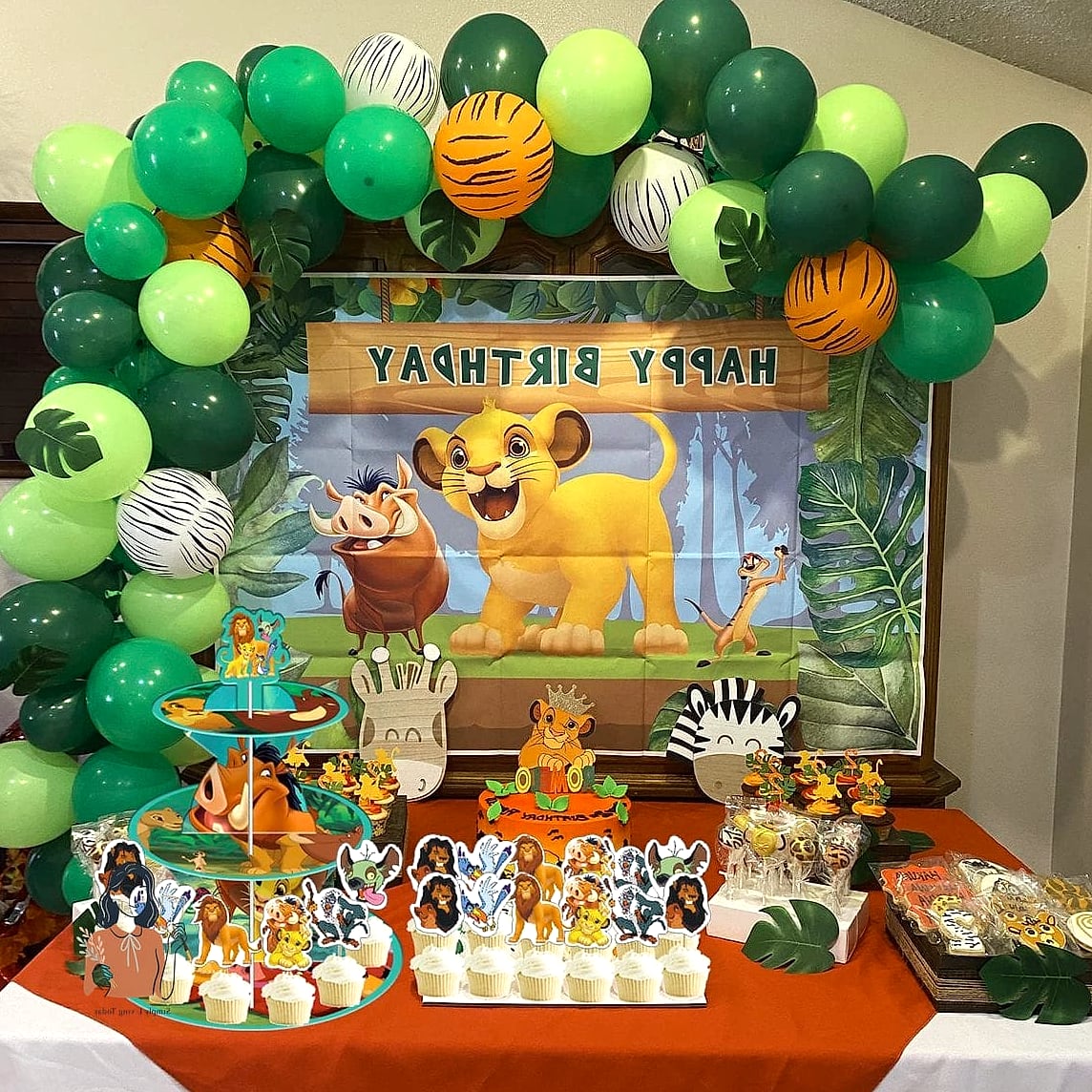 Lion King Inspired Animal Party