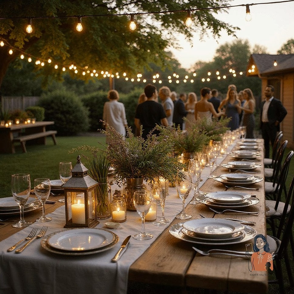 25 Amazing Backyard Dinner Party Ideas That Are Absolutely Perfect 19 Long Table Family Dinner