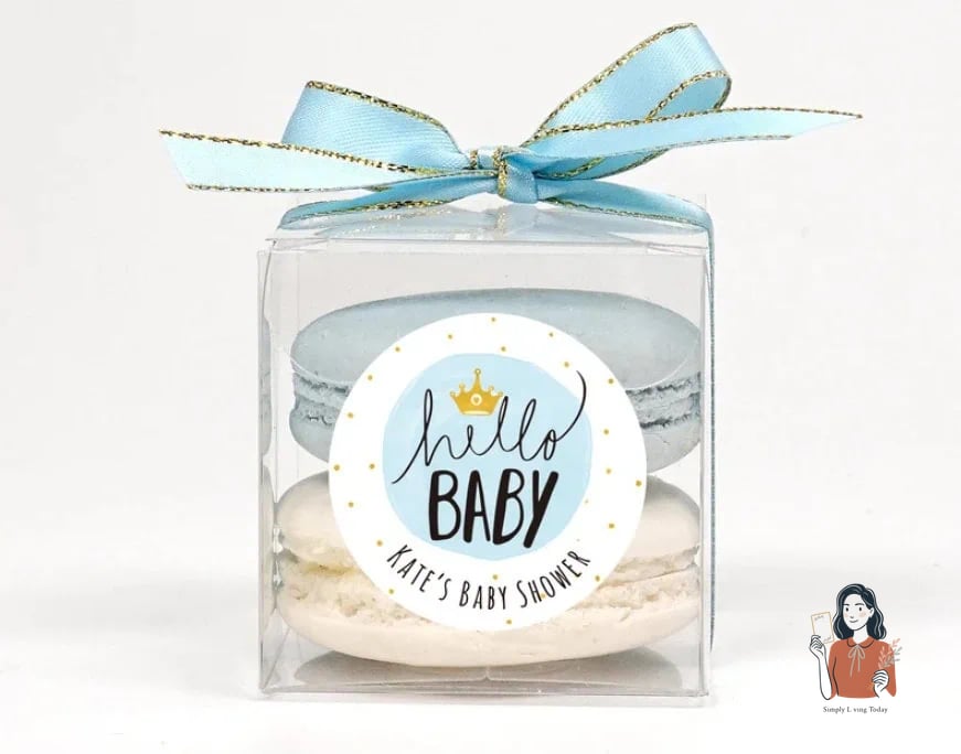 Macaron Gift Box Favors