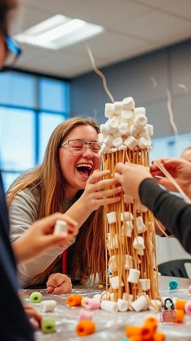 Marshmallow Tower Challenge