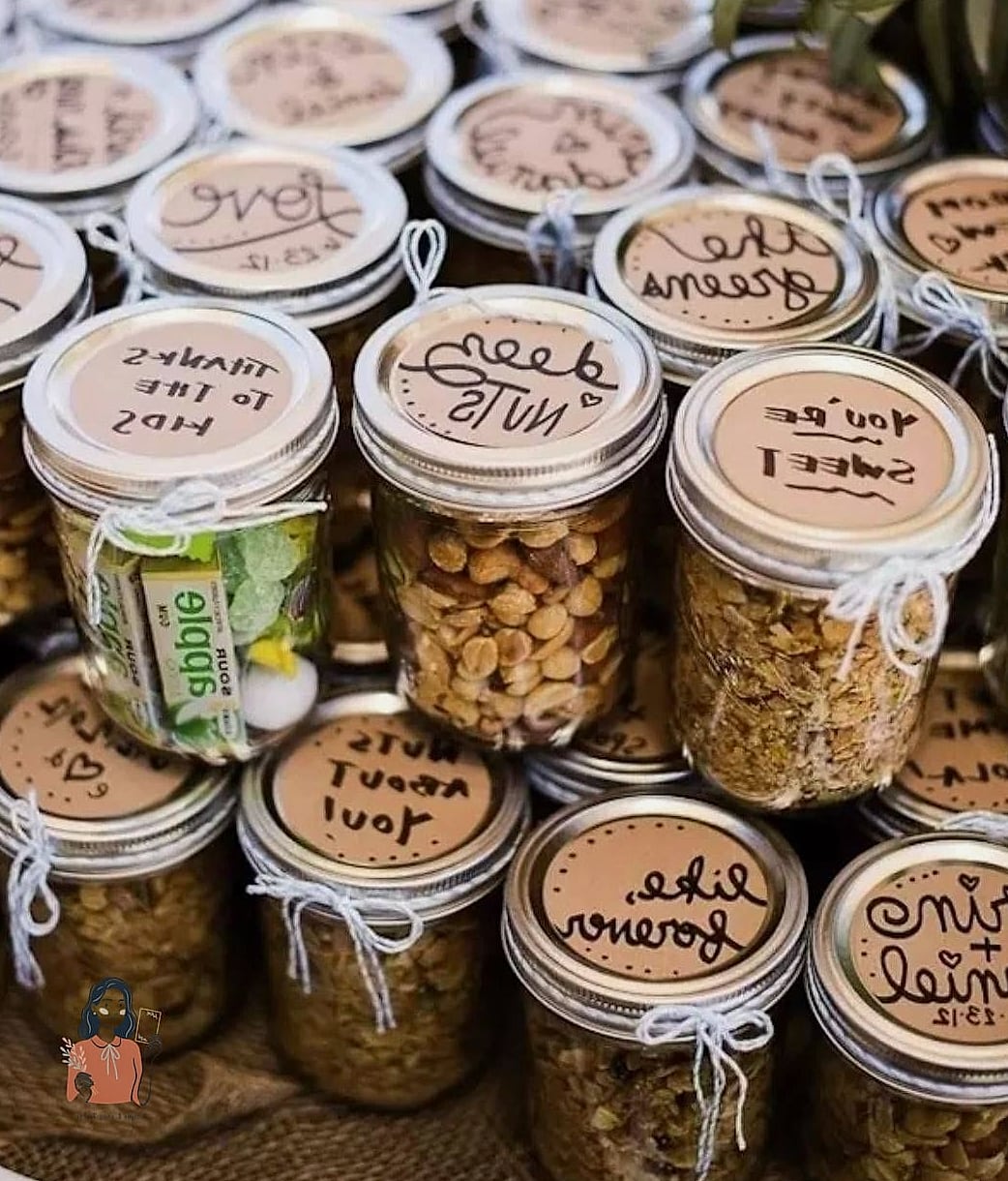 21 Clever Diy Favor Bags On a Budget 7 Mason Jar Inspired Favor Bags
