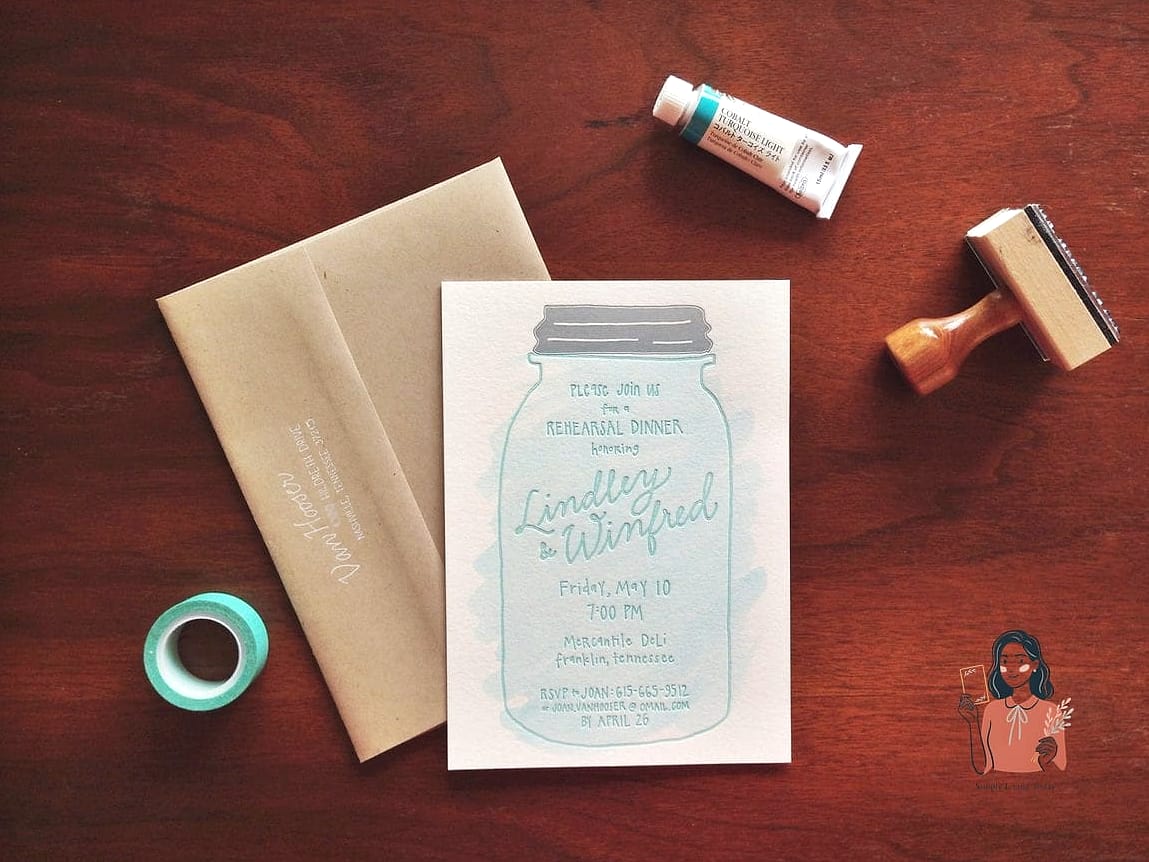 28 Simple Diy Invitations You Can Make This Weekend 19 Mason Jar Theme Invitations