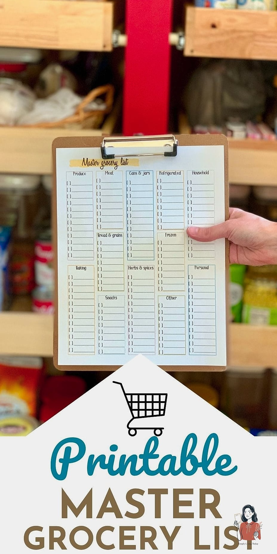 28 Helpful Grocery List Ideas Worth Pinning Right Now 29 28. The Master Grocery List