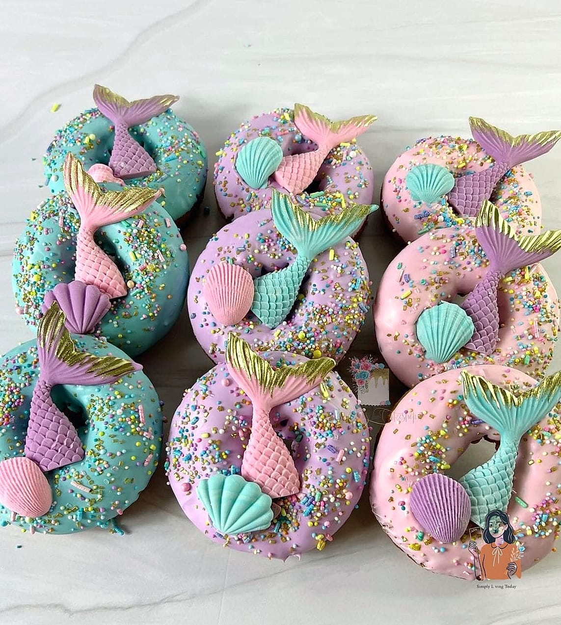 Mermaid Donuts
