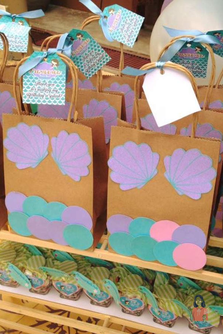 24 Stunning Under The Sea Birthday Party Worth Stealing Right Now 14 Mermaid Party Favor Bags