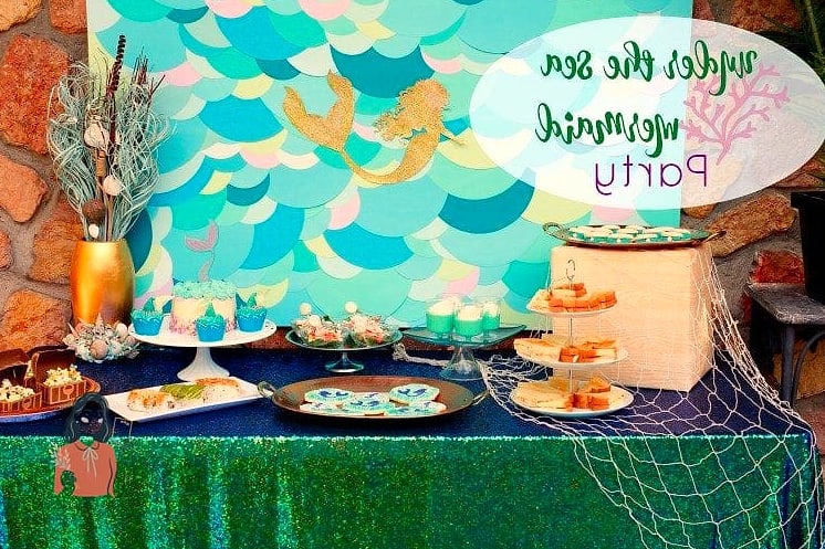 30 Incredible Summer Party Ideas Worth Stealing Right Now 27 Mermaid or Under-The-Sea Party