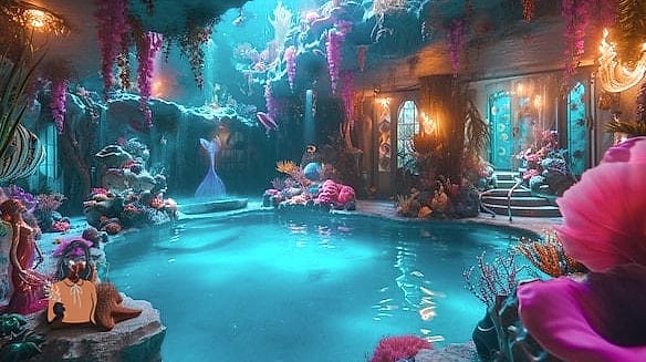 25 Incredible Pool Party Ideas Worth Stealing Right Now 7 Mermaid Underwater Adventure