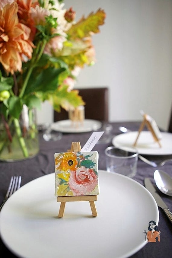 21 Clever Diy Favor Bags On a Budget 3 Mini Canvas Bag Favors