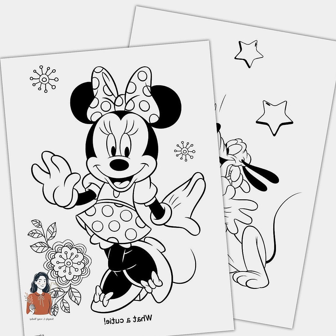 22 Unique Minnie Mouse Birthday Party Ideas That Are Absolutely Perfect 17 Minnie Mouse Coloring Corner