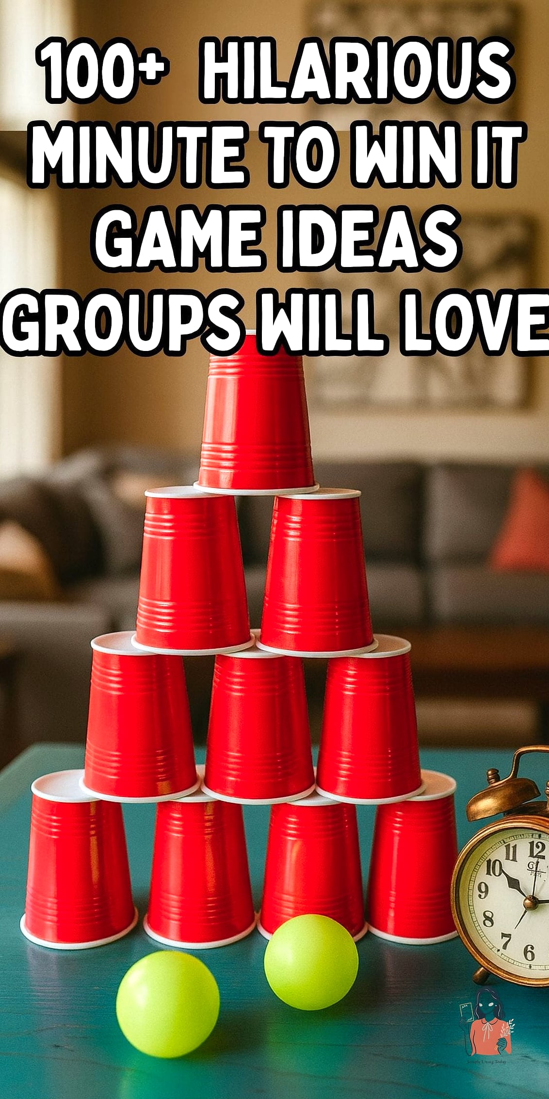 6. Minute-to-Win-It Challenge Stations