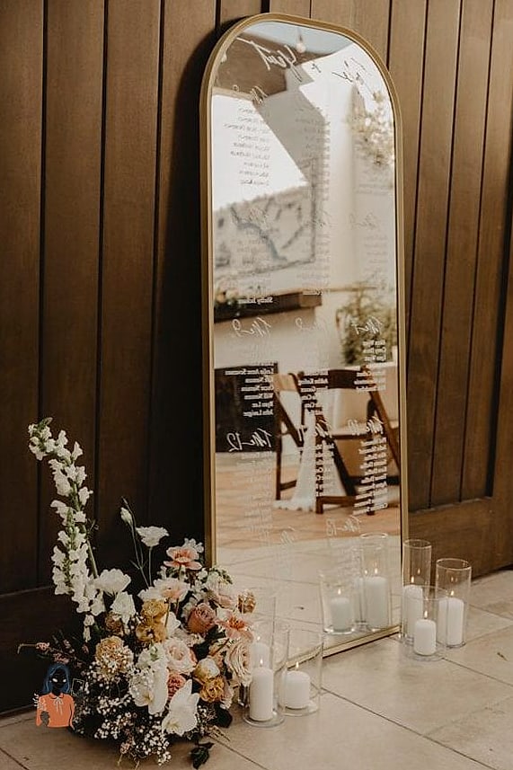 11. Mirror and Candle Table Settings