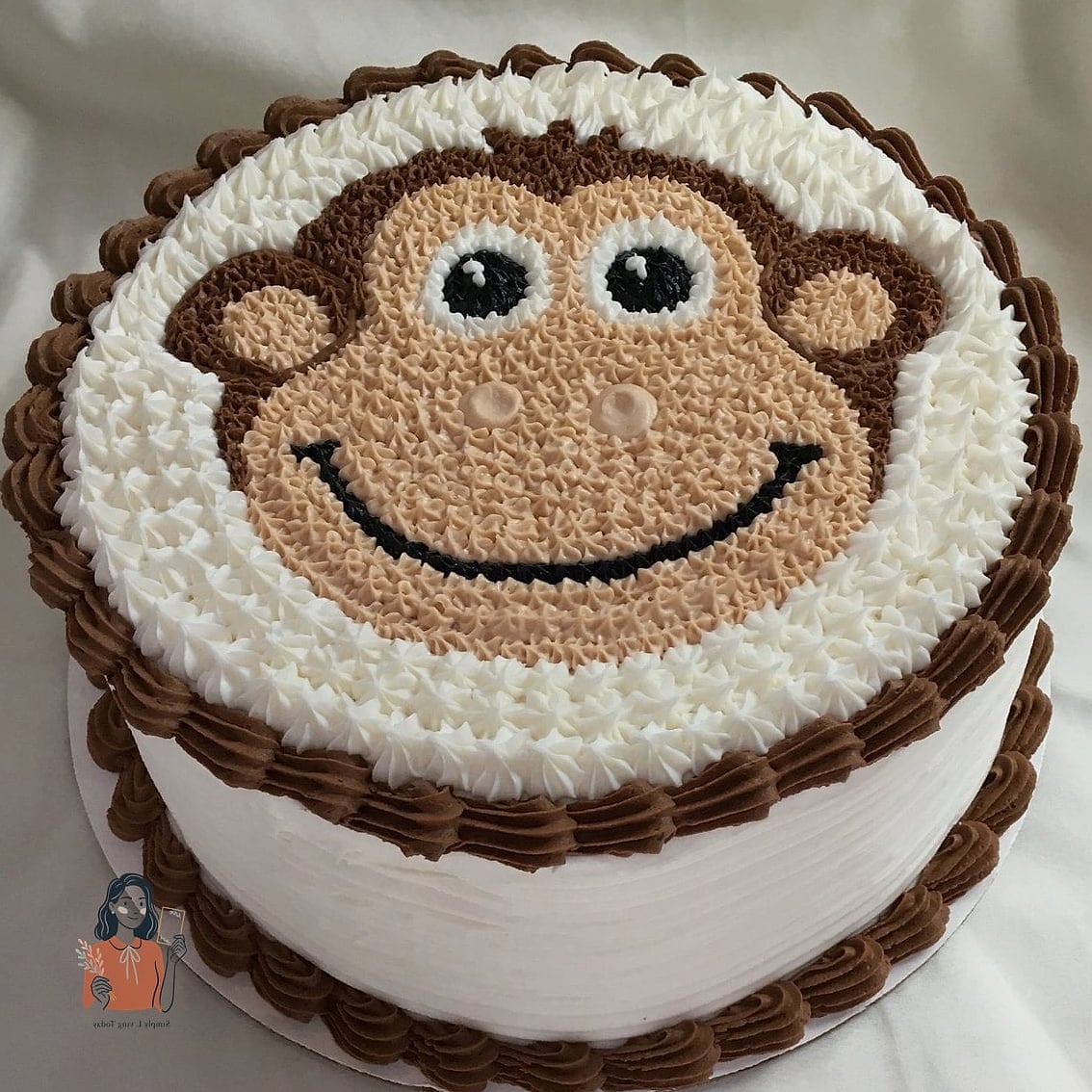 Monkey Face Cake