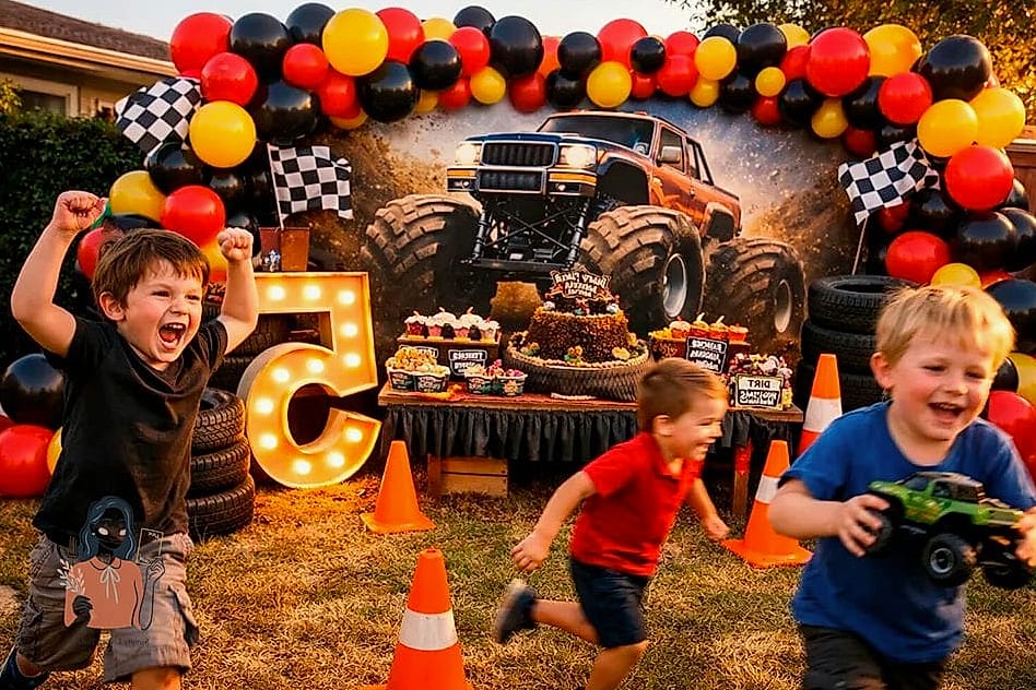 Monster Truck Rally Photo Booth