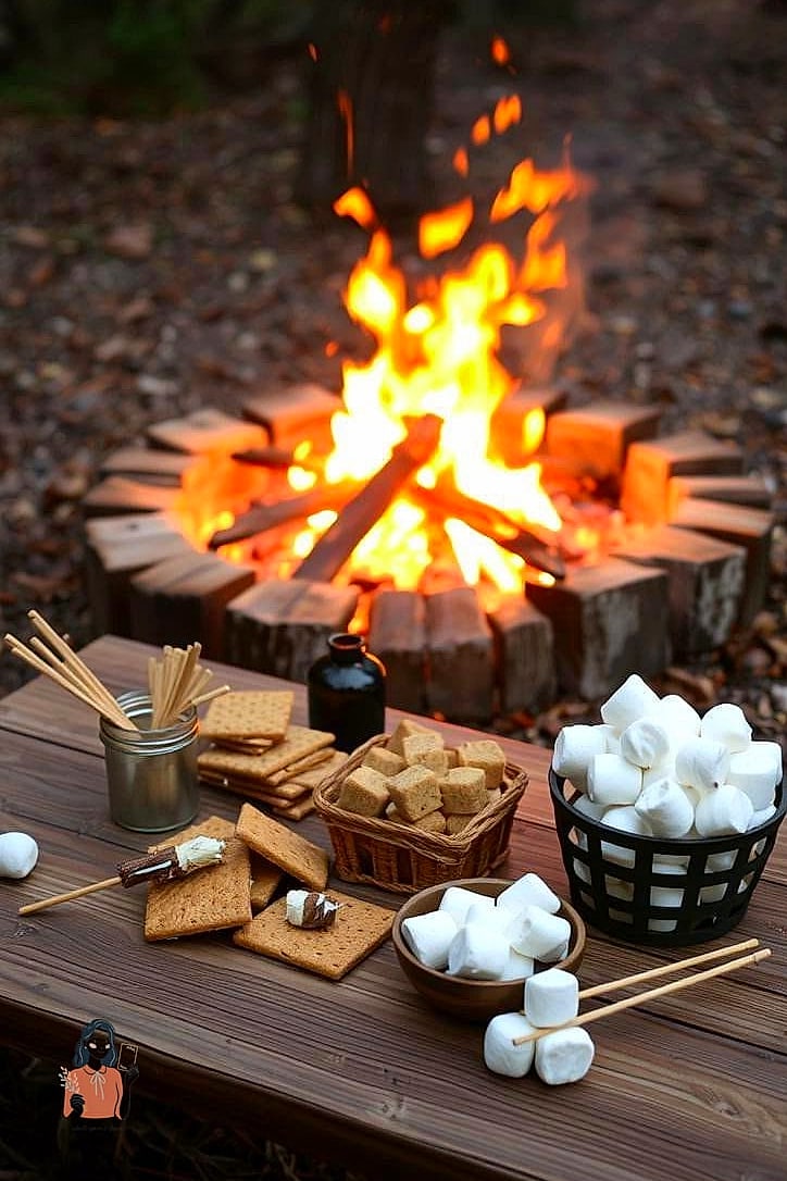 S’mores Bar With Creative Toppings