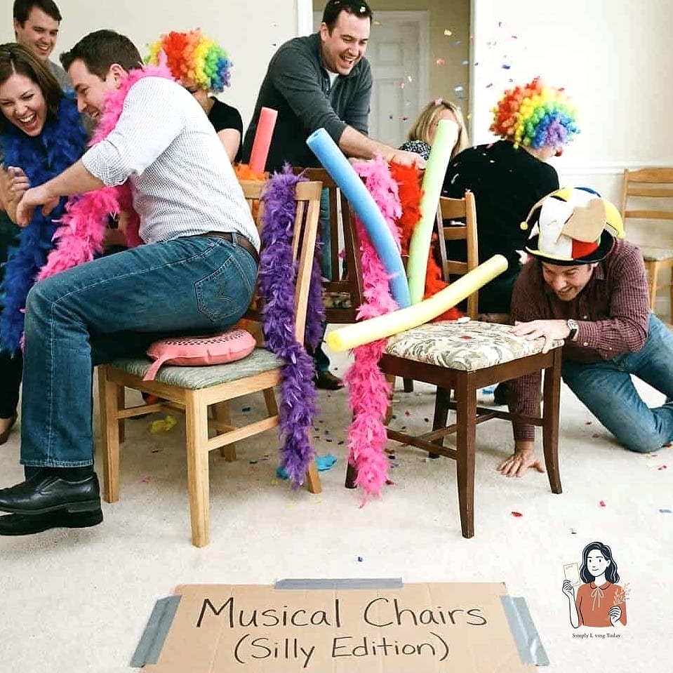 21 Adorable Birthday Party Games That Are Absolutely Perfect 3 Musical Chairs With a Twist