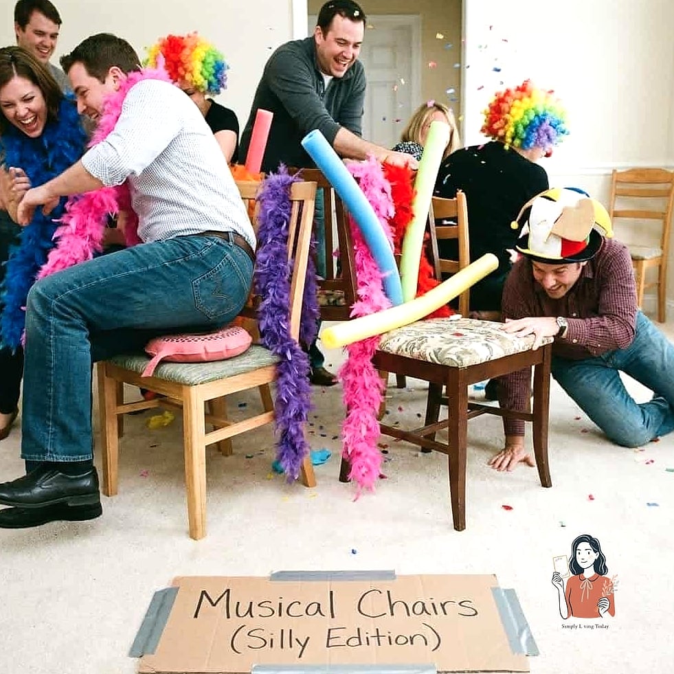 22 Unforgettable Birthday Party Games That Are Absolutely Perfect 3 Musical Chairs with a Twist